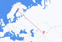 Flights from Namangan, Uzbekistan to Oulu, Finland