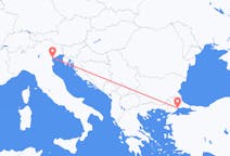 Flights from Tekirdağ in Turkey to Venice in Italy