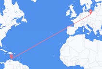 Flyrejser fra Aruba til Poznan