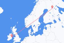 Vluchten van Kuusamo naar Dublin