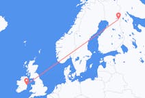 Vluchten van Kuusamo, Finland naar Dublin, Ierland