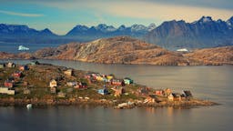 Vluchten van Kulusuk, Groenland naar Europa