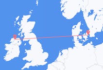 Flights from Copenhagen, Denmark to Derry, Northern Ireland