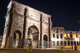 Ancient Rome by Night Guided Tour including Colosseum, Forums & Capitol Hill