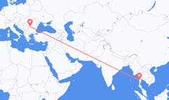 缅甸出发地 缅甸麦克飞往缅甸目的地 克拉約瓦的航班