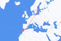 Flyg från Marrakech till Visby