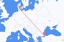 Flyreiser fra Sønderborg, Danmark til Istanbul, Tyrkia