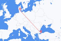 Flyrejser fra Sønderborg, Danmark til Istanbul, Tyrkiet