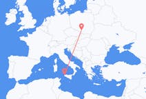 Flyrejser fra Trapani, Italien til Katowice, Polen