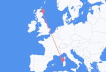 Flights from Alghero, Italy to Aberdeen, Scotland