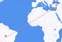 Flights from Cuiabá, Brazil to Adana, Turkey