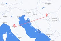 Flyg från Osijek, Kroatien till Florens, Italien