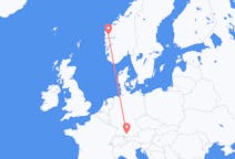 Flights from Førde, Norway to Memmingen, Germany