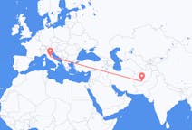 Flyrejser fra Kandahar, Afghanistan til Perugia, Italien