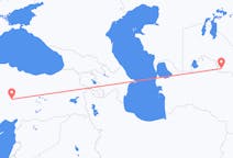 出发地 乌兹别克斯坦烏爾根奇目的地 土耳其開塞利的航班