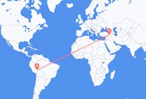 Flights from Puerto Maldonado, Peru to Batman, Turkey
