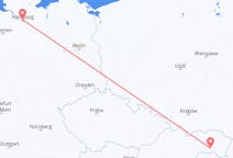 Flights from Košice in Slovakia to Hamburg in Germany