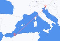 Flyg från Oran till Trieste