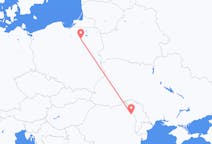 Flyg från Szczytno, Polen till Iași, Rumänien