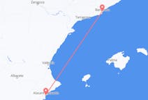 Flights from Barcelona, Spain to Alicante, Spain
