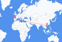 Flyg från Haikou, Kina till Valladolid, Kina