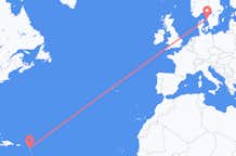 Flights from Antigua to Gothenburg