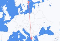 Flights from Stockholm to Zakynthos Island