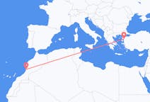 Flights from Agadir, Morocco to Edremit, Turkey