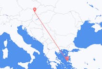 Flyg från Bratislava till Chios