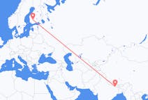 Flüge von Janakpur, Nepal nach Tampere, Finnland