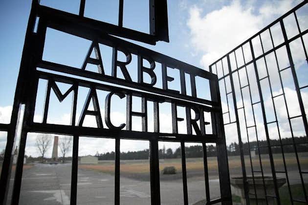 Minnestur till fots i koncentrationslägret Sachsenhausen