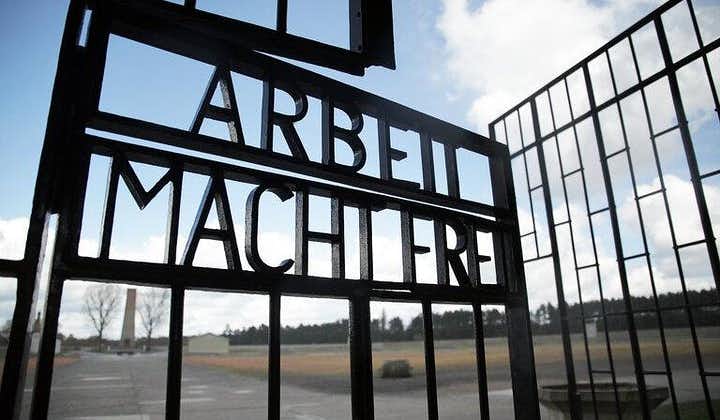 Omvisning til fots i Sachsenhausen konsentrasjonsleir