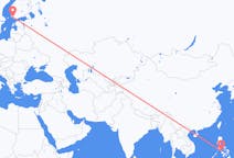 Flyreiser fra Caticlan, Filippinene til Åbo, Finland