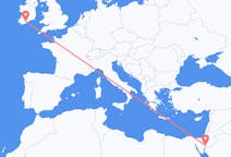 Flyreiser fra Akaba, Jordan til Kork, Irland