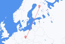 Fly fra Pardubice til Kajaani