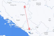 Flyreiser fra Podgorica, til Tuzla