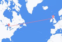 Flights from Sault Ste. Marie, Canada to Glasgow, Scotland