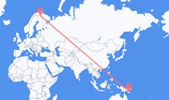 出发地 巴布亚新几内亚出发地 图菲目的地 芬兰伊瓦洛的航班