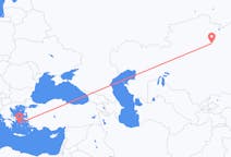 Flights from Nur-Sultan, Kazakhstan to Syros, Greece