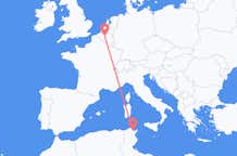 Flyg från Tunis till Bryssel