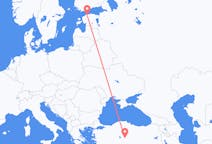 Flüge von Tallinn, Estland nach Nevşehir, die Türkei