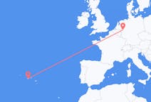 Flights from Düsseldorf, Germany to Pico Island, Portugal