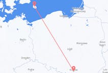Flights from Bornholm, Denmark to Kraków, Poland