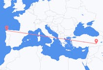Flyg från Diyarbakir, Turkiet till La Coruña, Spanien