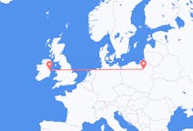 Flyrejser fra Szczytno, Polen til Dublin, Irland