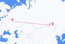 Fly fra Chita til Nizjnij Novgorod