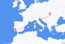 Vluchten van Oradea, Roemenië naar Faro, Napoli, Portugal
