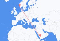 Flights from Najran to Stavanger
