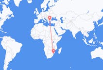 Flyreiser fra Maputo, Mosambik til Kavala, Hellas