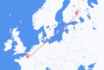 Voli da Savonlinna, Finlandia to Parigi, Francia